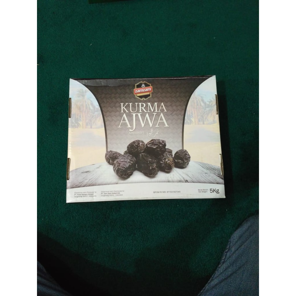 

Kurma Ajwa ZamZam 5kg Dus