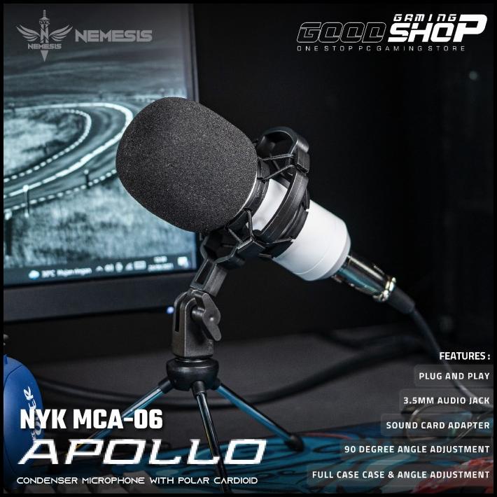 Mic Condenser Nyk Nemesis Mca-06 Apollo