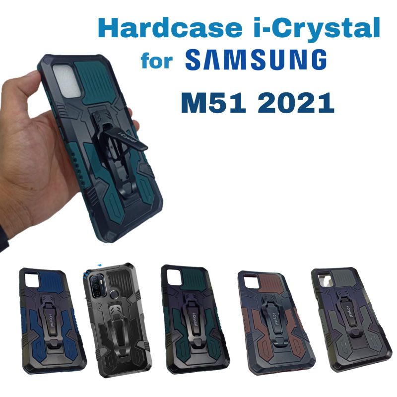 Case robot i-crystal Samsung M51 2021
