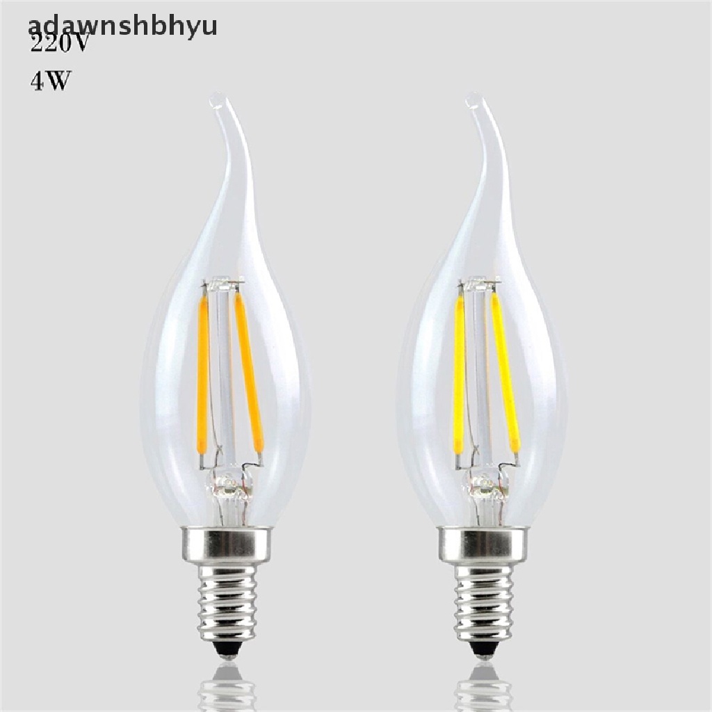 (adawnshbhyu) Bohlam Lampu Pijar E14 LED 2W 4W 6W 220V 240lm Model Retro