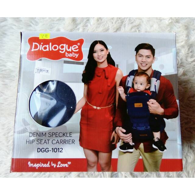Gendongan dialogue hipseat denim speckle dgg 1012