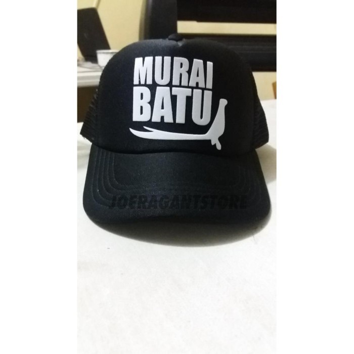 TOPi Trucker Jaring distro BURUNG MURAi BATU polos custom indonesia JS