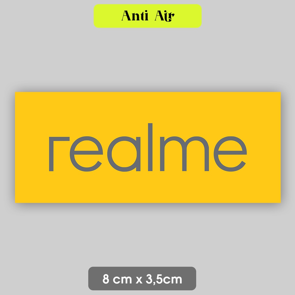 

Stiker Realme Realmeow Fans Sticker Vinyl Satuan Anti Air