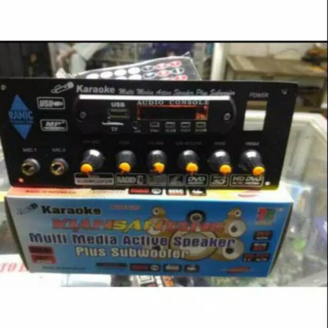 Kit Tone Control aktive karaoke plus mp3 player