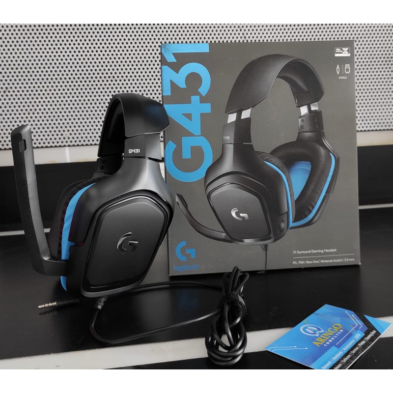 Headset Logitech GSeries G431