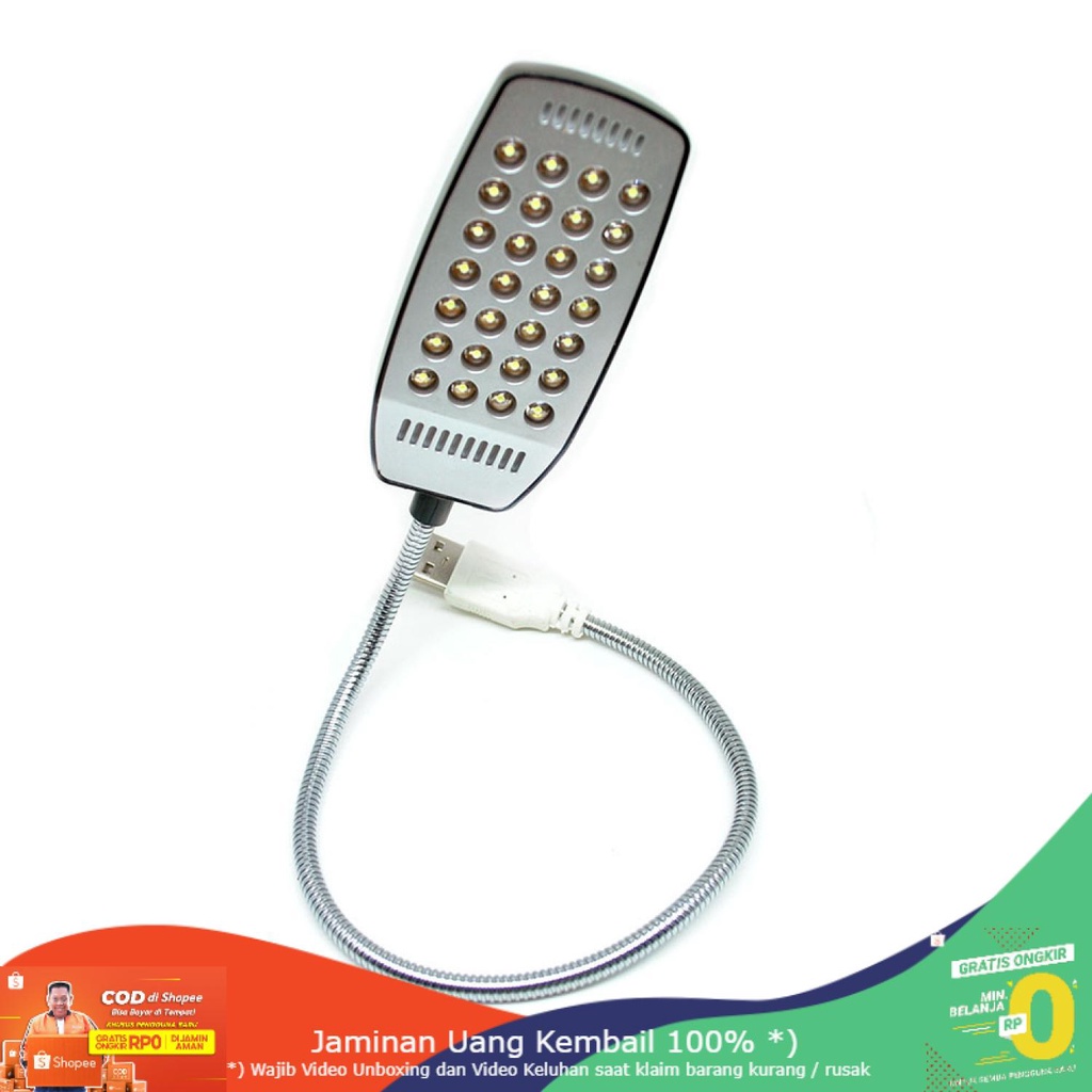 (BISA COD) RVOSTR LED Goodland Lampu USB 28 LED dengan Modul ON / OFF - LZY-028