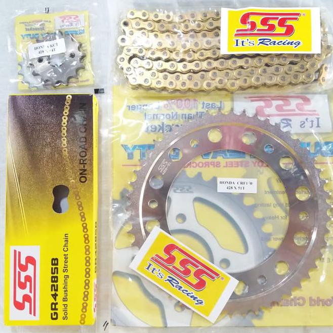 Gear Set Sss Honda Crf 150L / Gearset Crf / Girset Crf Sss ≥51