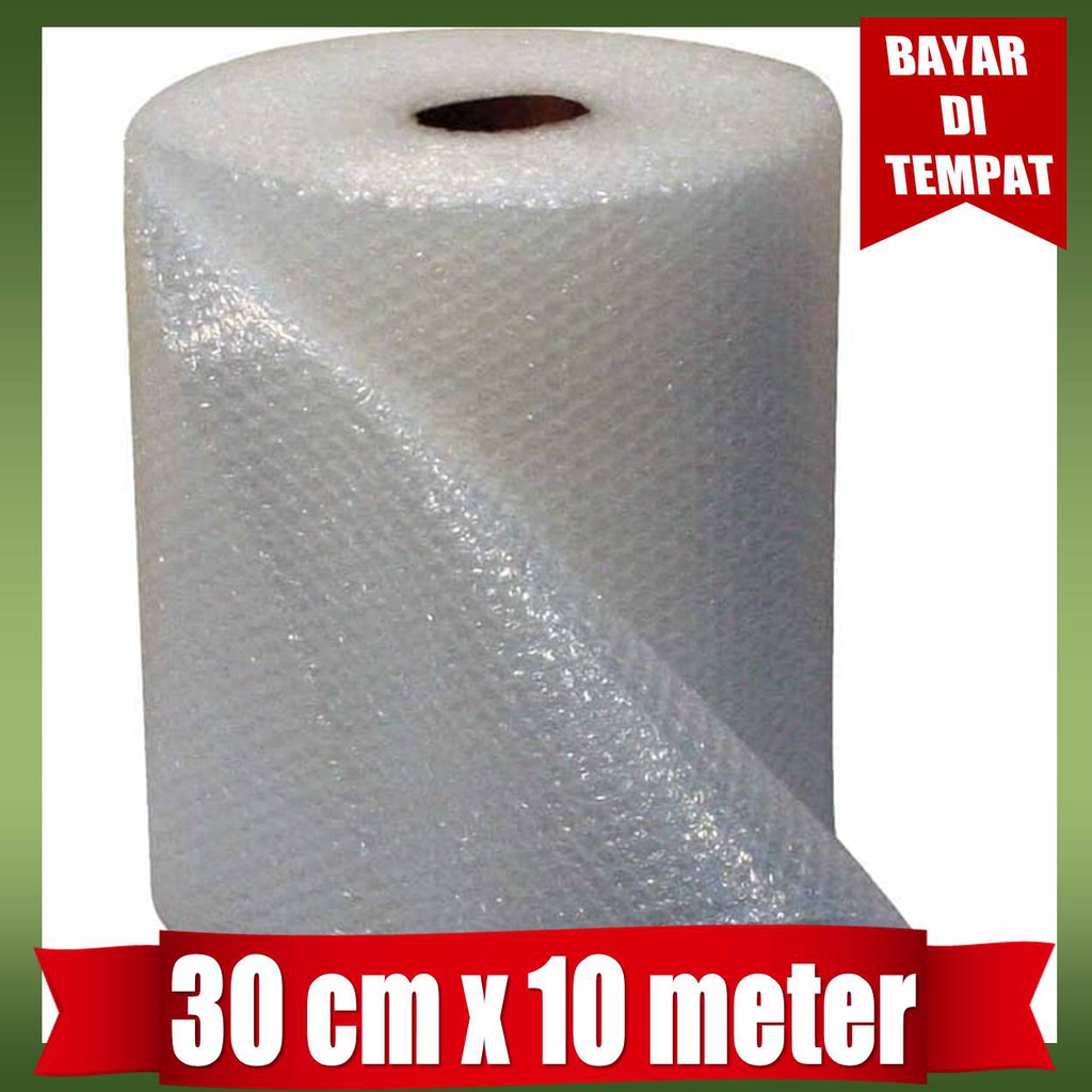 

[ Bayar Di Tempat ] Plastik Bubble Wrap 30 cm x 10 meter / Plastik Packing / Plastik Pembungkus
