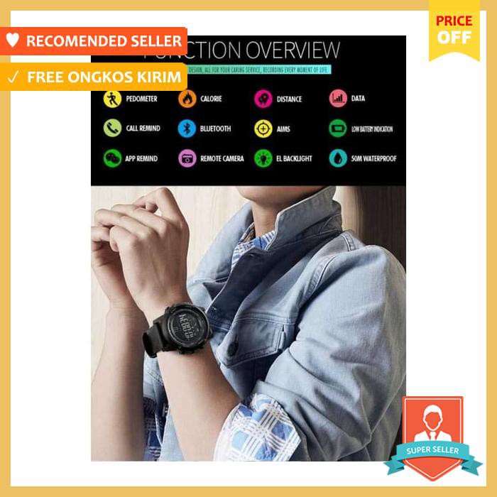 Skmei Jam Tangan Olahraga Smartwatch Bluetooth 1321