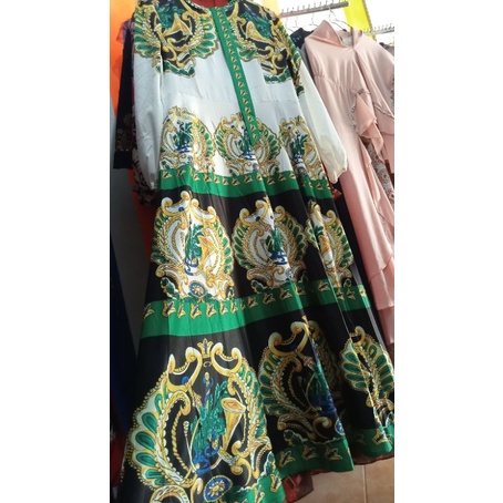 Dress katun silk bangkok