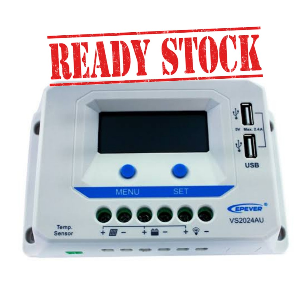 Solar Charge Controller 20A EPEVER VS2024AU PWM