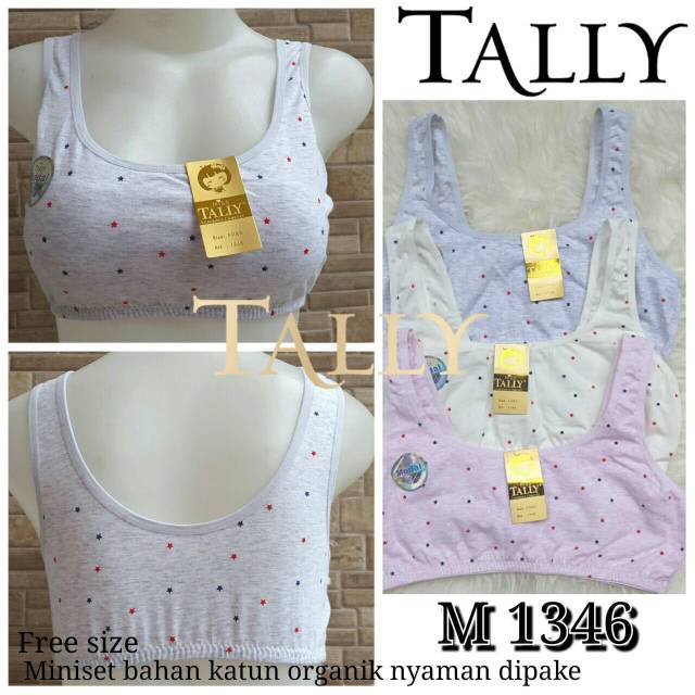 Miniset TALLY 1346 Anak Katun Murah Polkadot Step 1