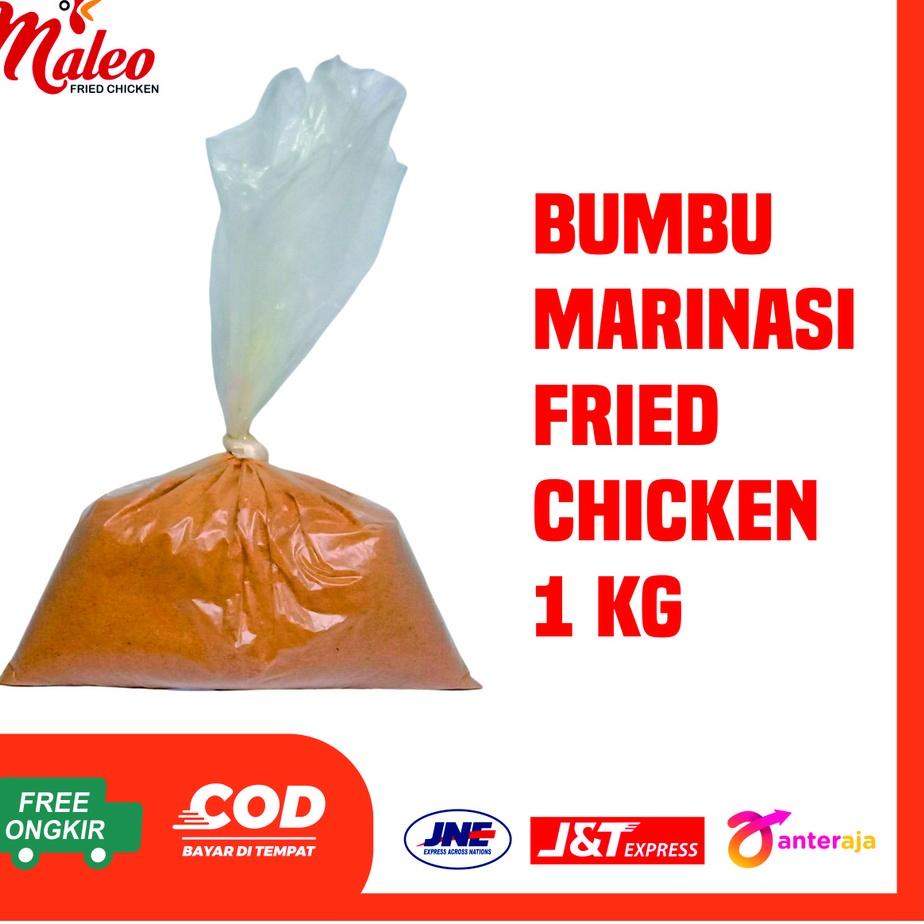 

[KODE TC7EJ] Bumbu Marinasi ayam bumbu makanan instan Premium fried chicken bumbu ayam tepung bumbu masak instan bumbu ayam 1 kg