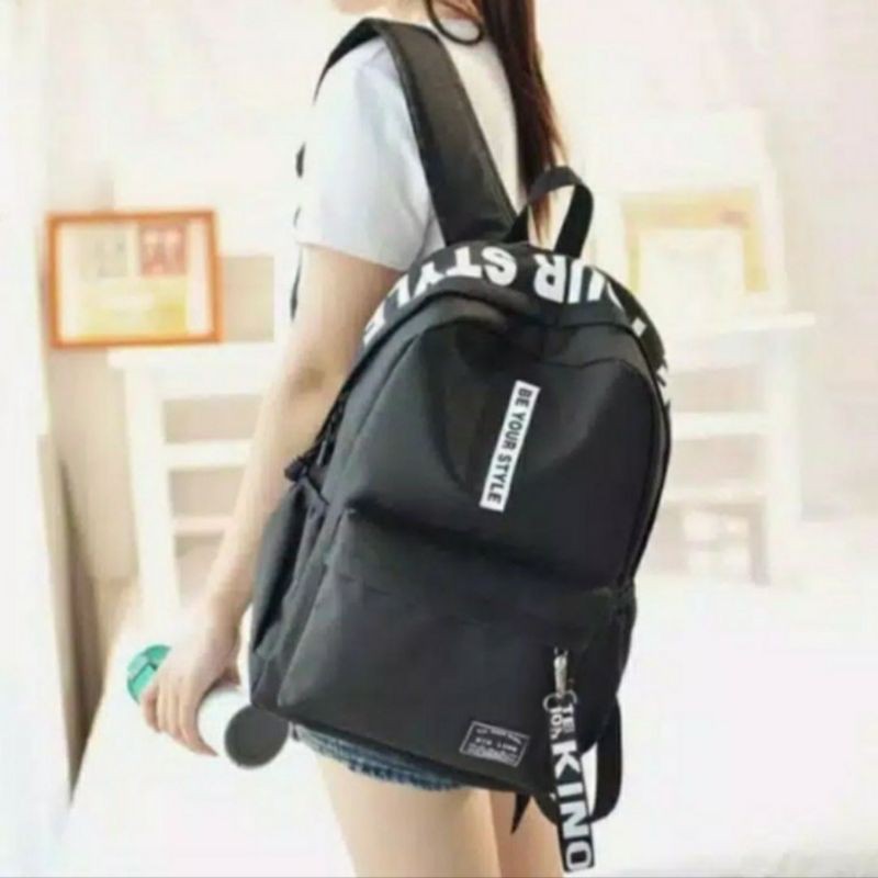 Tas Ransel Wanita Korea Style Waterproof Anti Air Tas Backpack