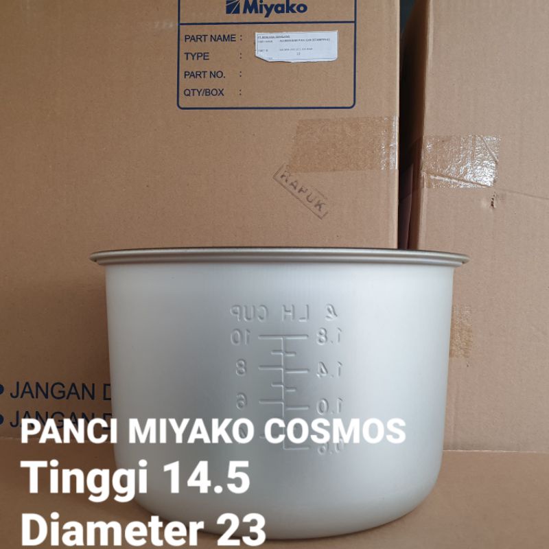 Panci Rice Cooker_Miyako_Cosmos13Cm