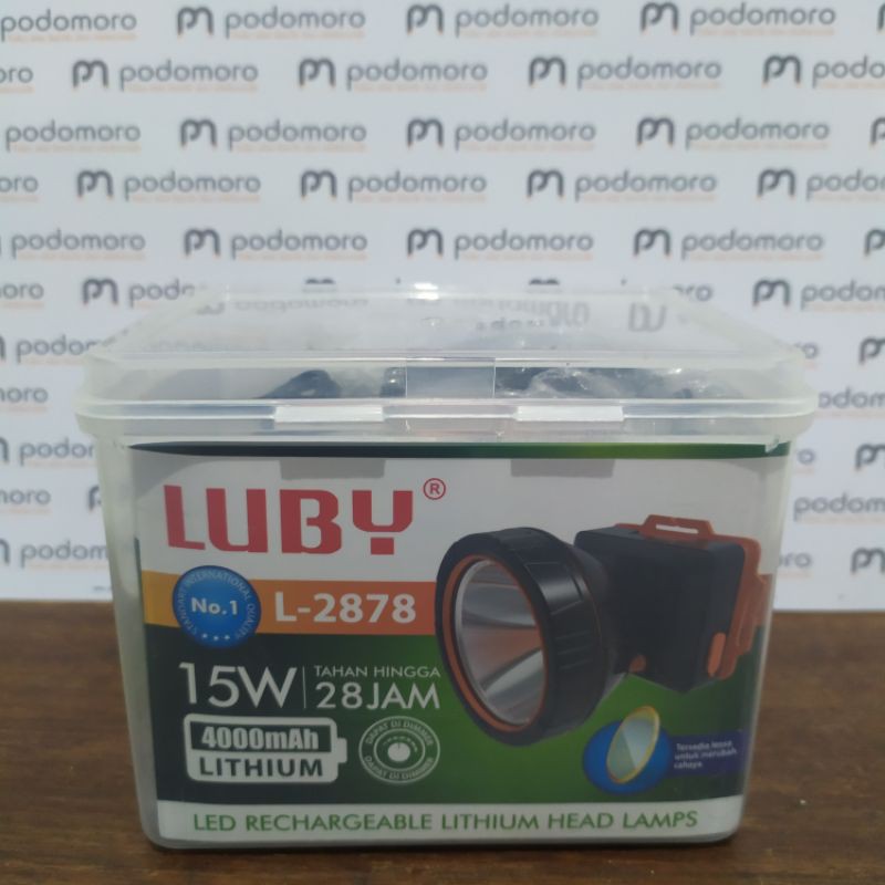 Senter Kepala merk Luby L-2878 15 Watt
