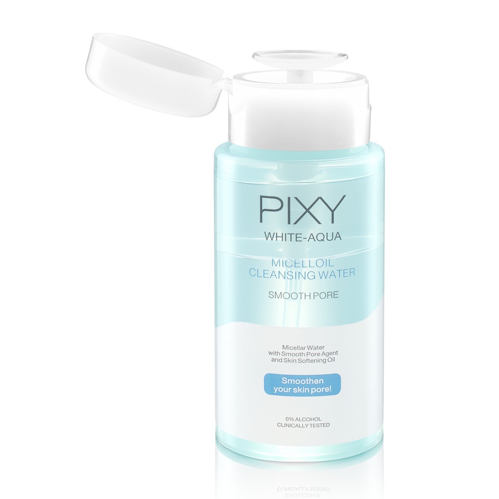 ❤️ GROSIR ❤️   PIXY WHITE AQUA MICELL OIL SMOOTH PORE [HIJAU]