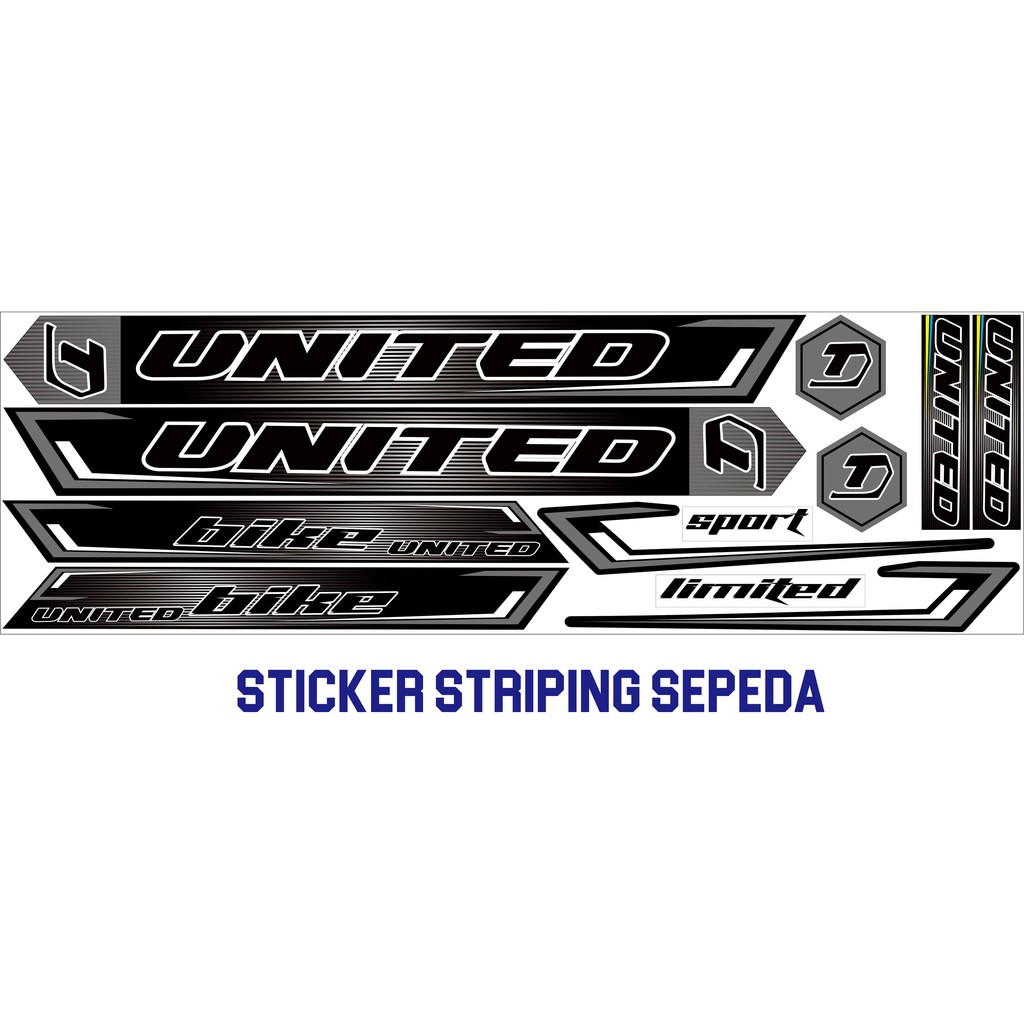 striping sepeda UNITED VARIASI BIKE