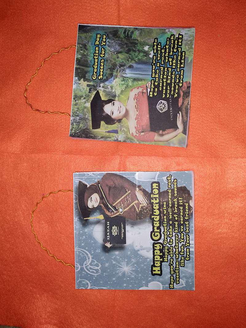 Walldecor 15x15 Pajangan Murah Souvenir Custom Walpaper ( Souvenir Ulang Tahun Anak Hiasan Dinding )