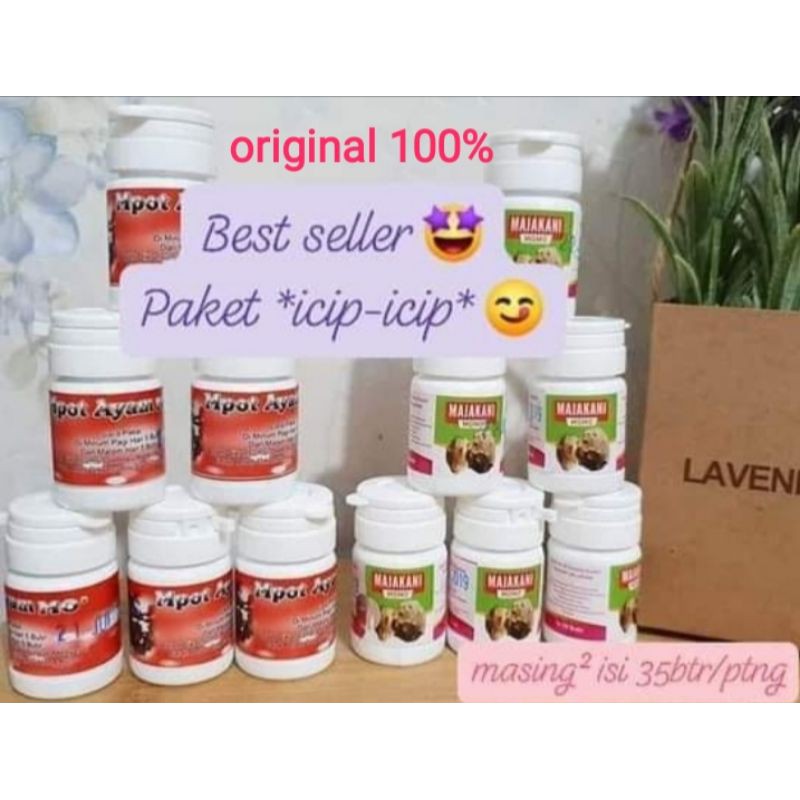 [COD]MAJAKANI DAN MPOT MOMO MASING"ISI35BUTIR DI JAMIN ORIGINAL 100% BERHADIAH