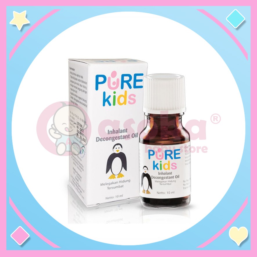 Pure Kids Inhalant Oil 10ml ASOKA