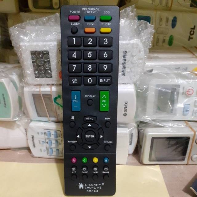 REMOTE REMOT TV SHARP AQUOS MULTI LCD LED KHUSUS TV SHARP RM-1848