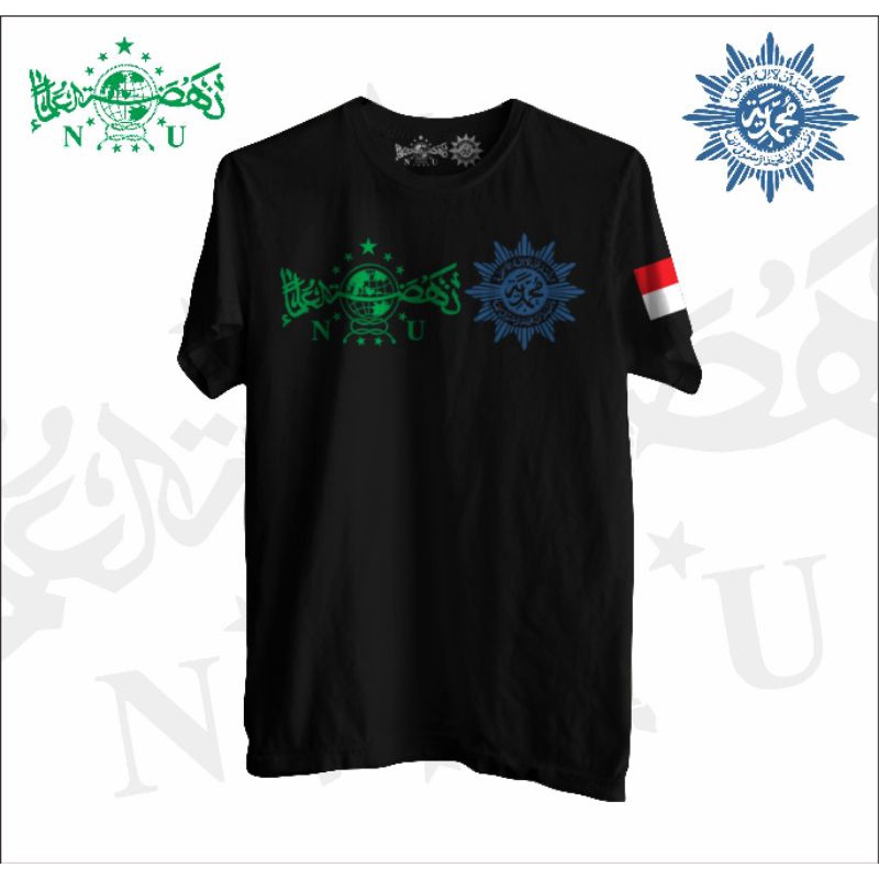 Kaos Muhammadiyah Nahdatul ulama NU T Shirt NUSANTARA