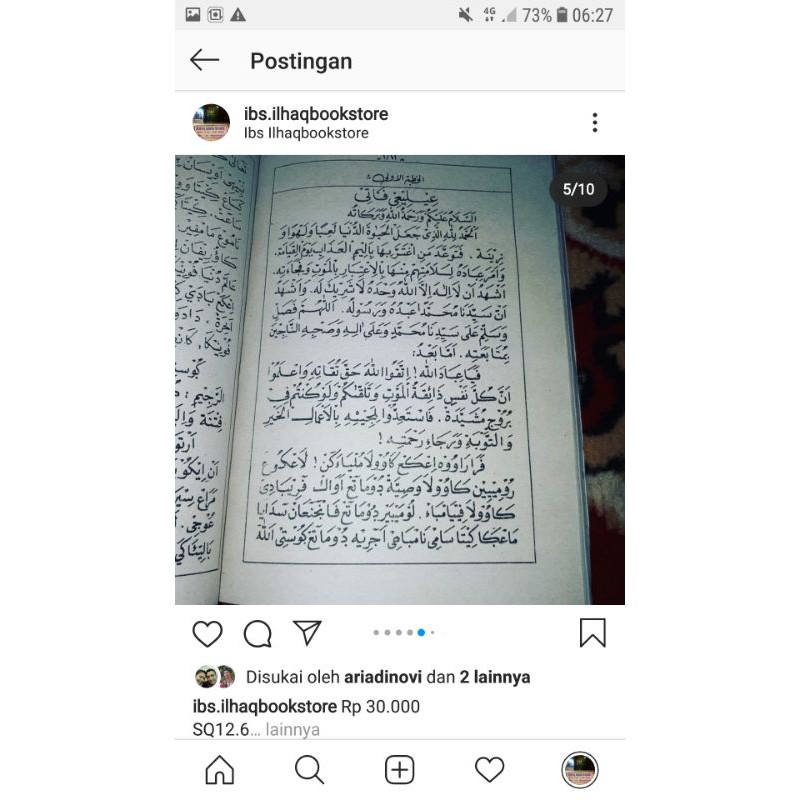 khutbah jumat bulanan tulisan arab bahasa jawa pegon