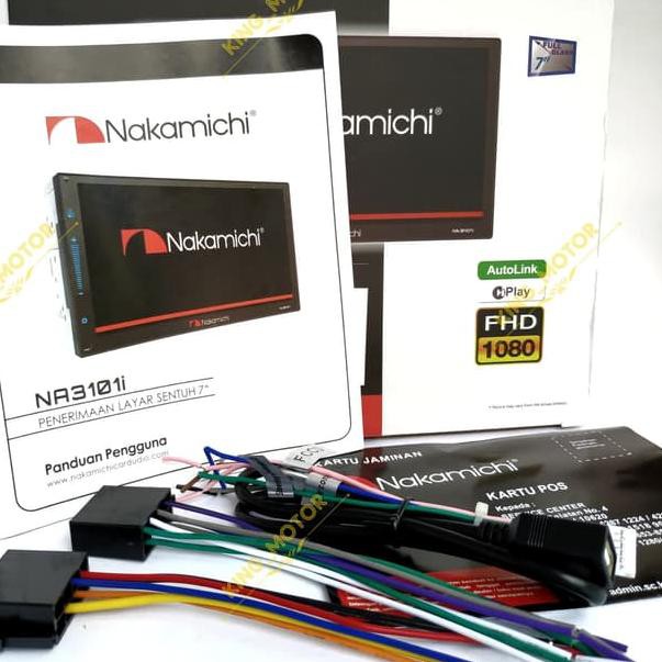 KUU Nakamichi Deckless NA3101i/NA-3101i/3101 MirrorLink Full Glass Panel .