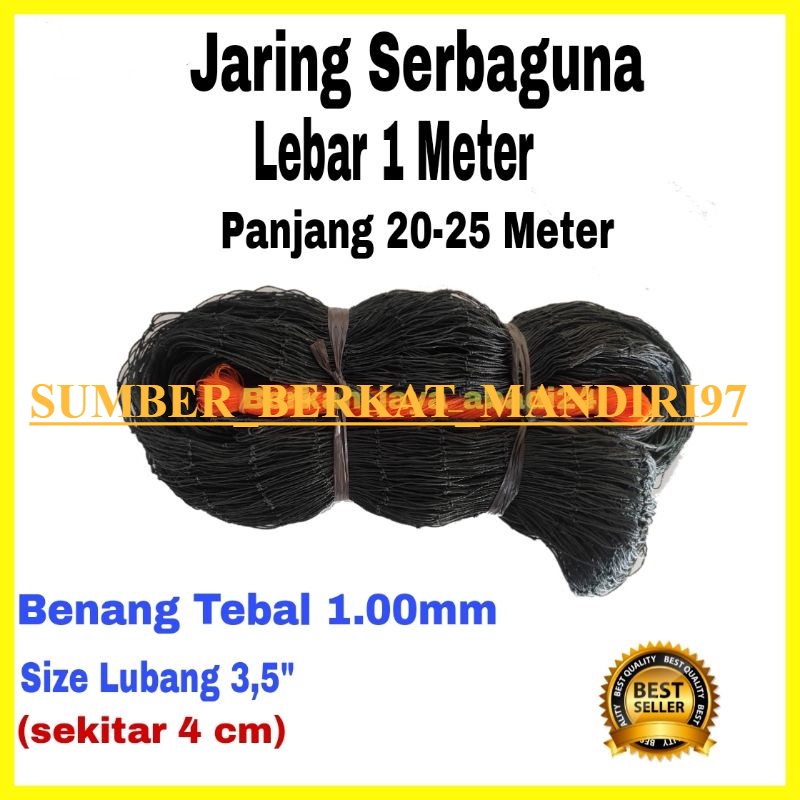 Jaring Ayam 1 Meter Benang Tebal / Jaring Pagar Ayam / Jaring Kandang Ayam / Jaring Pagar Tanaman