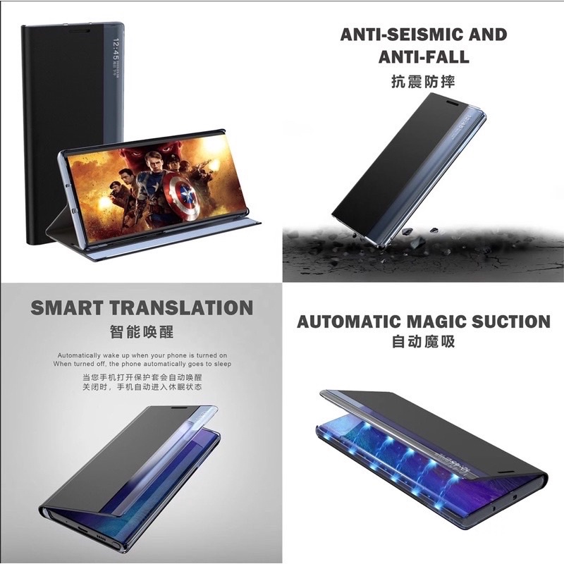 FLIP COVER DIGITAL SMART VIEW SAMSUNG M22 M32 NOTE 8 9 10 10+ PRO PLUS 20 20 ULTRA STANDING COVER