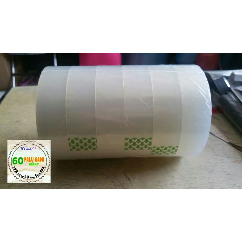 

Lakban Tanggung 2cm ( isi 6 roll )