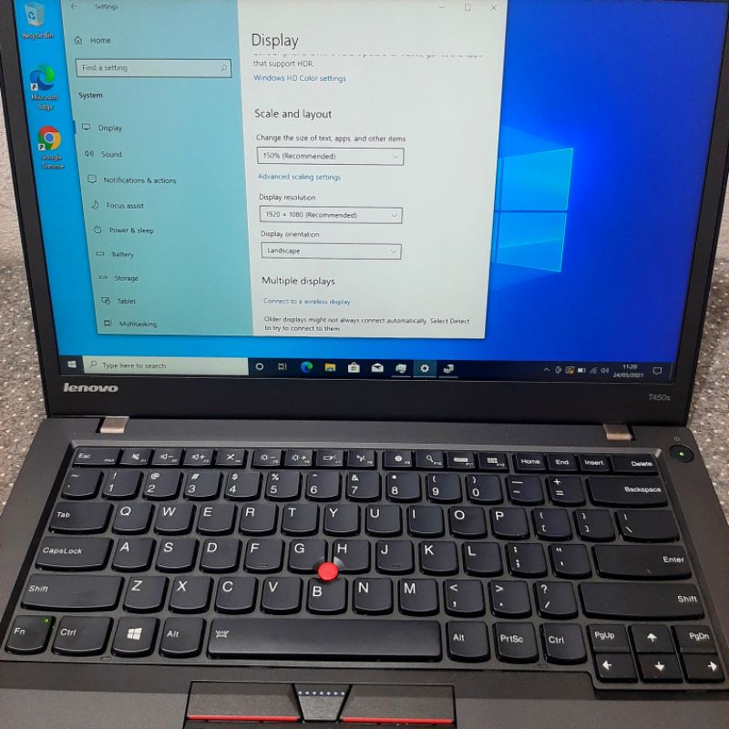 Laptop Core i7 Lenovo Thinkpad T450s Gen 5th SSD MURAH