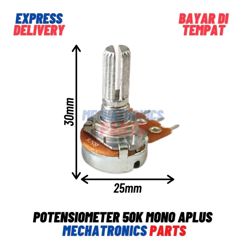 [PAS-9027] POTENTIOMETER POTENSIOMETER 50K MONO APLUS