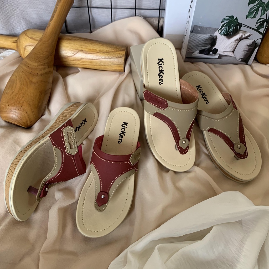 sandal WEDGES JAPIT A1 2 SENDAL JEPIT kombinasi wanita fashion kampus termurah terlaris WEDGES WANITA SANDAL 5cm KEKINIAN TERBARU SELOP SENDAL WADGES PEREMPUAN PESTA KONDANGAN CEWEK TINGGI SLOP SANDAL JEPIT WEDGES HAK TINGGI WANITA/CEWEK Sepatu Wedges Wan