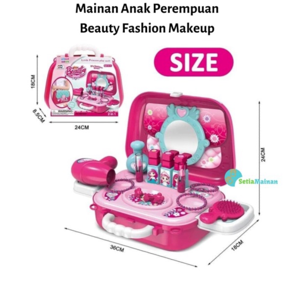 

Beauty Fashion Set - Mainan Anak Perempuan Alat Make Up Set Dandan Berkualitas