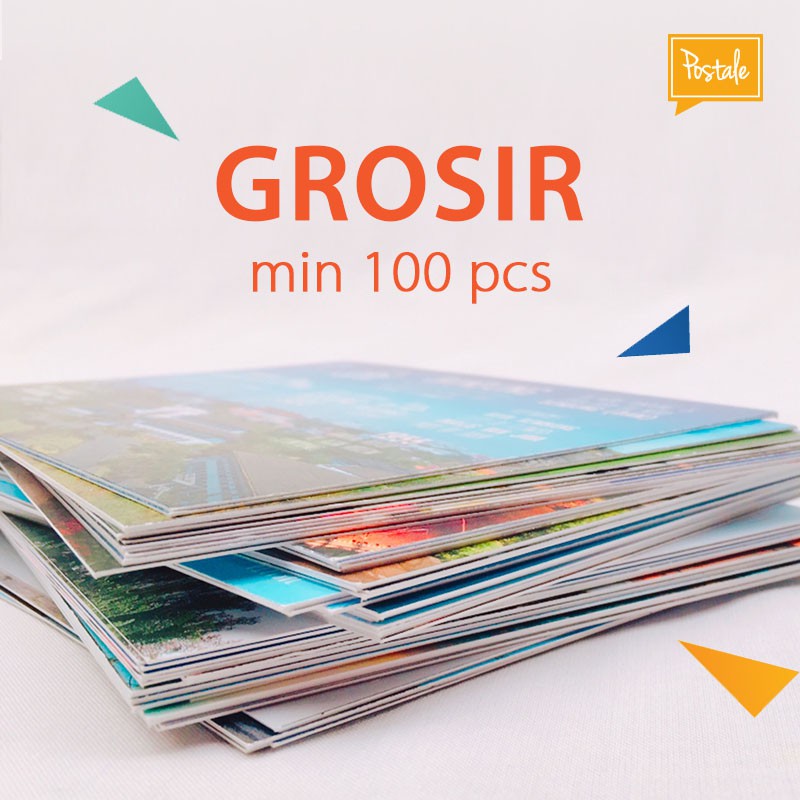 

PRE ORDER Kartu Pos minimal 100 pcs / Grosir