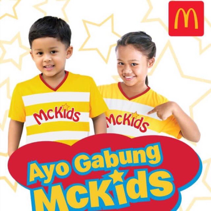 Baju Kaos Jersey Anak Mckids