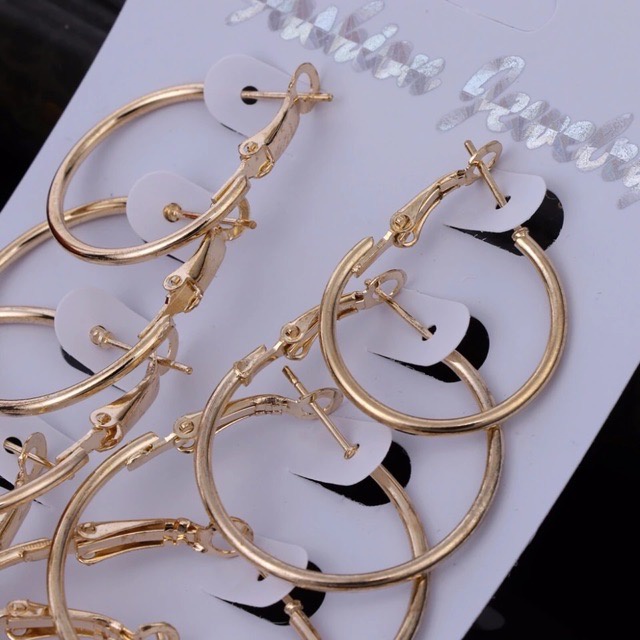 NEEDED.ID JKT | Hoop Set / Anting Korea Kekinian Aesthetic