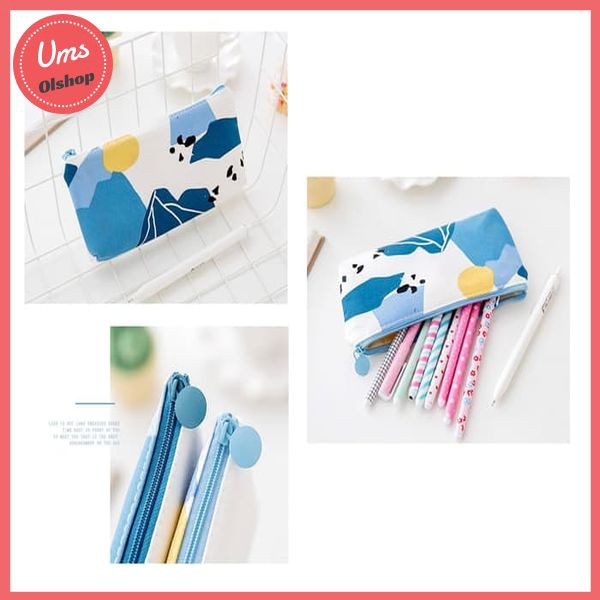 

TP002 Tempat Pensil Lucu Lanscape forest and Moon - GarisWarnaWarni