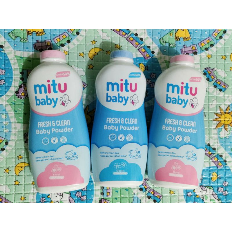 Bedak Bayi Mitu Baby Powder 300 gr Ex Kado