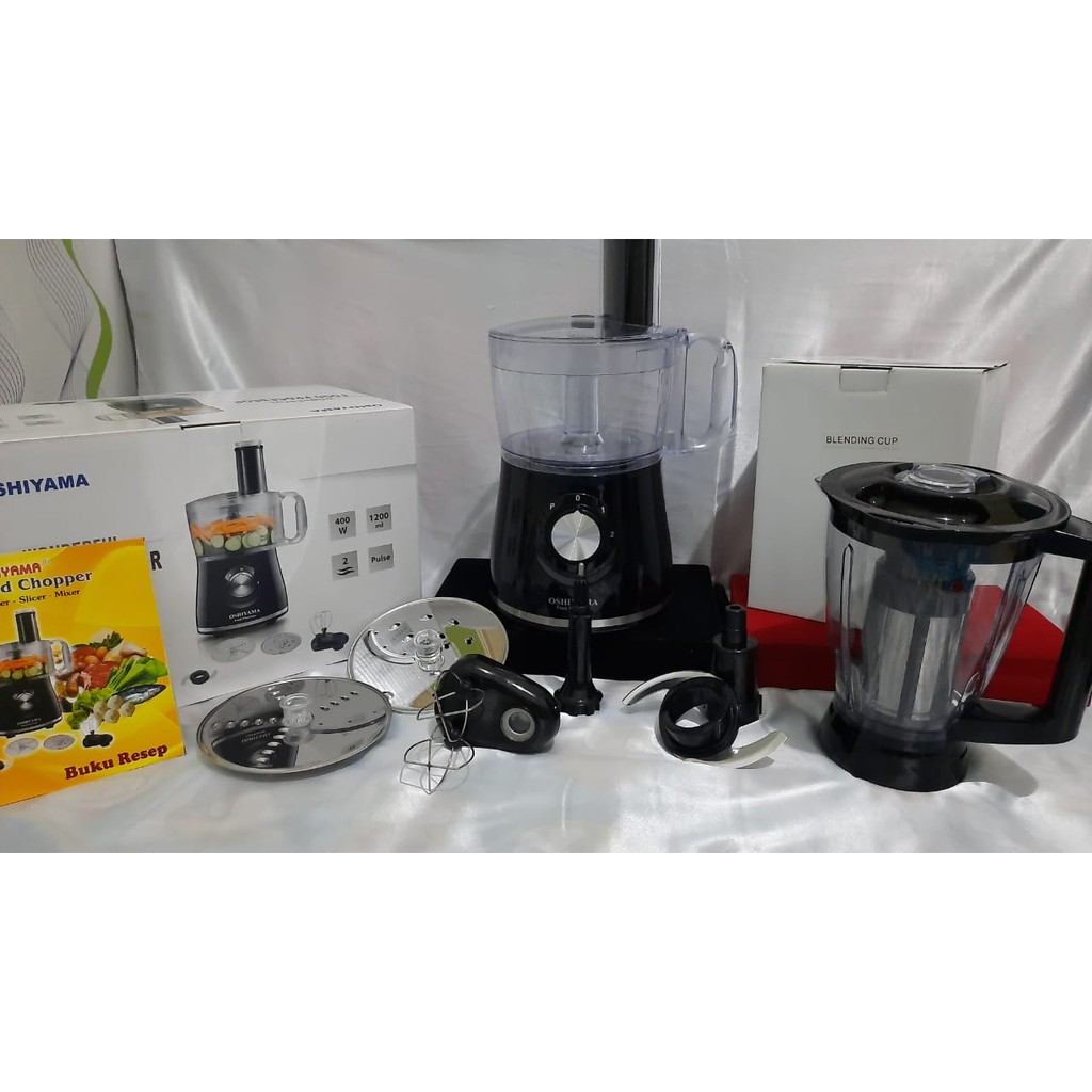 OSHIYAMA FOOD PROCESSOR MULTI FUNGSI PLUS BLENDER