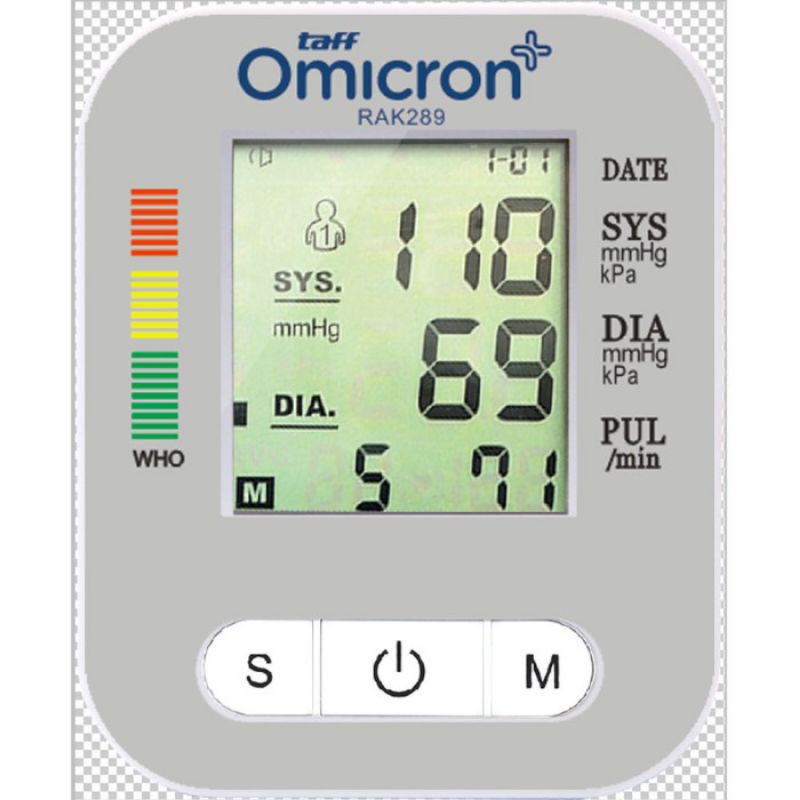 digital tensimeter alat ukur tensi tekanan darah jantung omicron RAK28