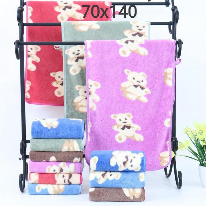 ➽ Handuk Mandi Dewasa Motif Towel Joy Life Joy Natural Uk 140 x 70 cm ➣