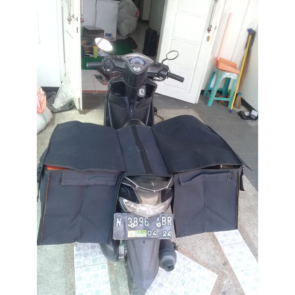 BLACKPINK TAS POS TERPAL | TAS POS MOTOR TERPAL