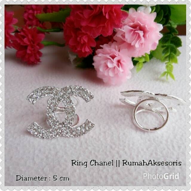 Ring hijab-cincin hijab-Chanel