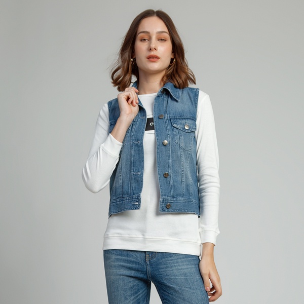 Geela Official - Denim Sleeveless (G.6307)
