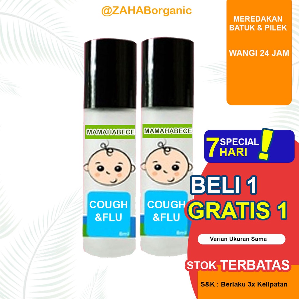 Jual Essential Oil Roll On Cough and Flu Anak Baby Bayi Kids Batuk