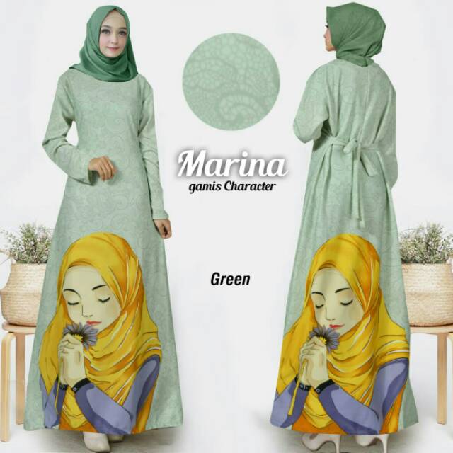 Marina Dress Maxi Dress Fashion Muslim