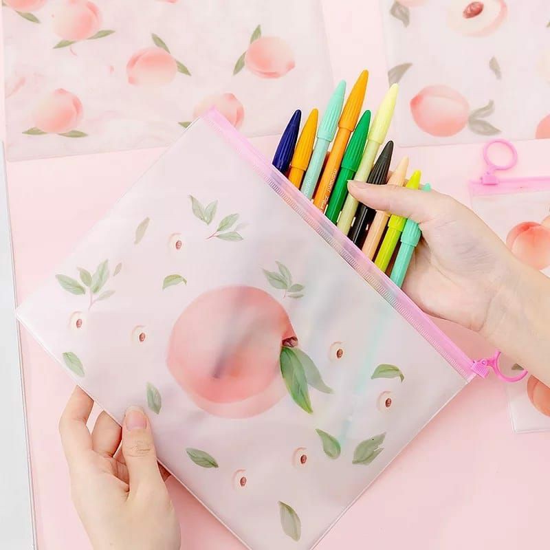 

Pouch peach lucu murah